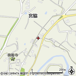 兵庫県三田市加茂1150周辺の地図