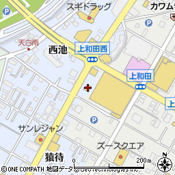 コメダ珈琲店 岡崎上和田店周辺の地図