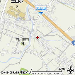 滋賀県甲賀市土山町北土山998周辺の地図