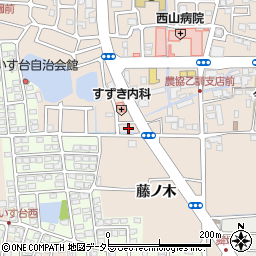 京都府長岡京市今里西ノ口3-18周辺の地図