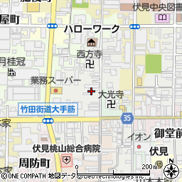 有限会社松本佛具店周辺の地図