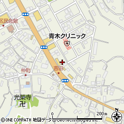 静岡県伊東市吉田141周辺の地図