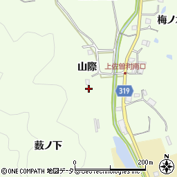 兵庫県宝塚市上佐曽利山際2周辺の地図