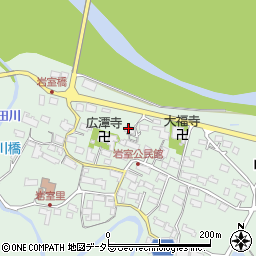 滋賀県甲賀市甲賀町岩室1337周辺の地図