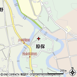 静岡県伊豆市原保37-1周辺の地図
