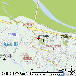 滋賀県甲賀市甲賀町岩室1299周辺の地図