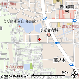 京都府長岡京市今里薬師堂2-6周辺の地図