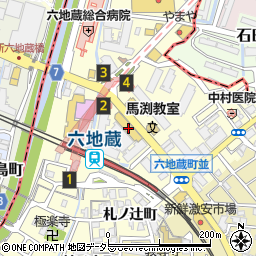 東進衛星予備校　六地蔵校周辺の地図