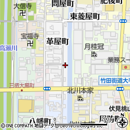 京都府京都市伏見区過書町496周辺の地図