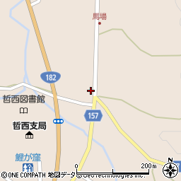 岡山県新見市哲西町矢田2566周辺の地図