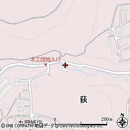鈴木折箱店荻工場周辺の地図