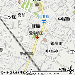 古井町内会周辺の地図