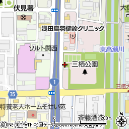京都府京都市伏見区下鳥羽六反長町132周辺の地図