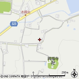 兵庫県三田市木器138周辺の地図