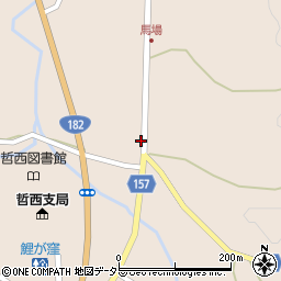 岡山県新見市哲西町矢田2567周辺の地図