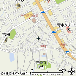 静岡県伊東市吉田332周辺の地図