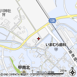 滋賀県甲賀市甲南町森尻7周辺の地図