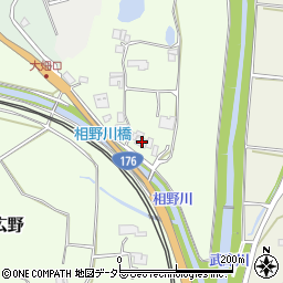 兵庫県三田市広野216周辺の地図