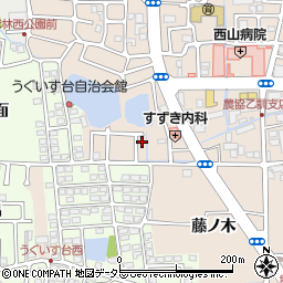 京都府長岡京市今里薬師堂2-3周辺の地図