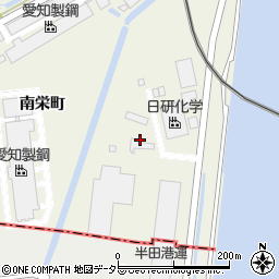知多中央生コン株式会社周辺の地図