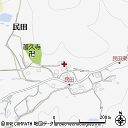 兵庫県川辺郡猪名川町民田一反田36周辺の地図
