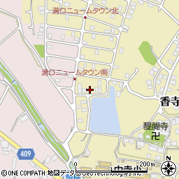 兵庫県姫路市香寺町中寺258-145周辺の地図