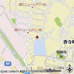兵庫県姫路市香寺町中寺258-111周辺の地図