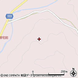 愛知県岡崎市夏山町下向田周辺の地図