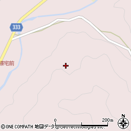 愛知県岡崎市夏山町（下向田）周辺の地図