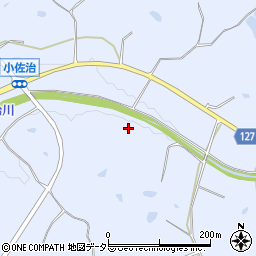 滋賀県甲賀市甲賀町小佐治周辺の地図
