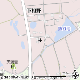 兵庫県三田市下相野1416-20周辺の地図