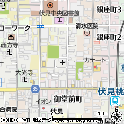 京都府京都市伏見区瀬戸物町周辺の地図