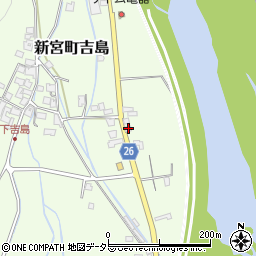 兵庫県たつの市新宮町吉島624-3周辺の地図