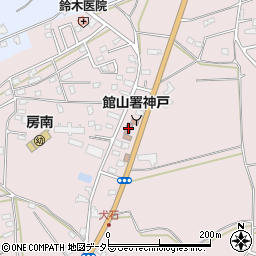 神戸公民館周辺の地図