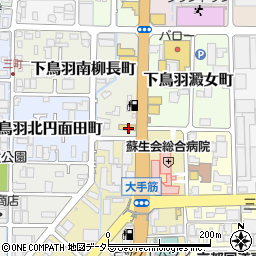 餃子の王将 国道大手筋店周辺の地図