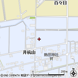 愛知県安城市榎前町（井杭山）周辺の地図