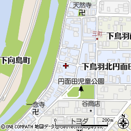 京都府京都市伏見区下鳥羽南三町2周辺の地図