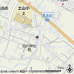 滋賀県甲賀市土山町北土山1468周辺の地図