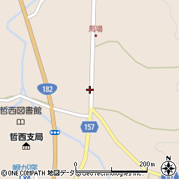 岡山県新見市哲西町矢田2569周辺の地図