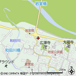 滋賀県甲賀市甲賀町岩室1212周辺の地図