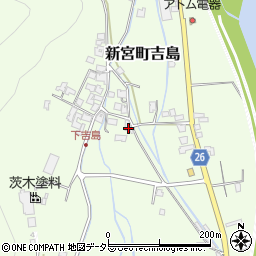 兵庫県たつの市新宮町吉島505-1周辺の地図