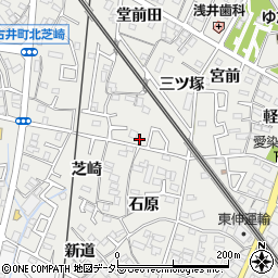愛知県安城市古井町三ツ塚30周辺の地図
