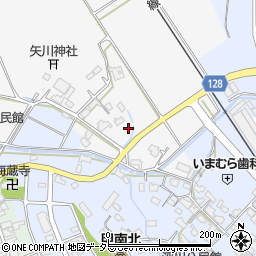 滋賀県甲賀市甲南町森尻56周辺の地図