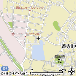 兵庫県姫路市香寺町中寺258-116周辺の地図