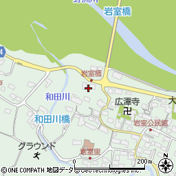 滋賀県甲賀市甲賀町岩室1228周辺の地図