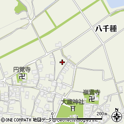 兵庫県神崎郡福崎町八千種596周辺の地図