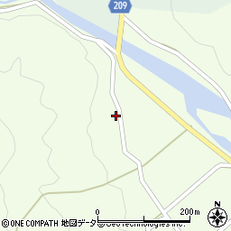 静岡県藤枝市岡部町桂島200-2周辺の地図