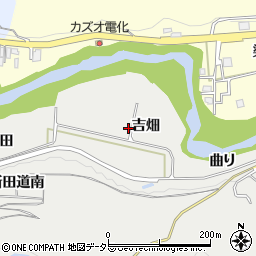 愛知県岡崎市生平町吉畑周辺の地図