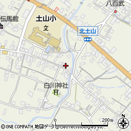 滋賀県甲賀市土山町北土山1470周辺の地図