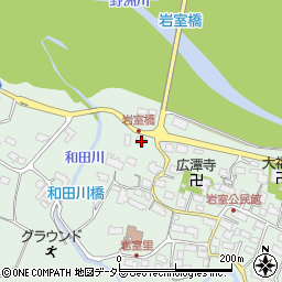 滋賀県甲賀市甲賀町岩室1225周辺の地図